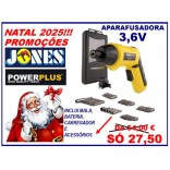 APARAFUSADORA 3,6V ESTOJO 37 PEÇAS